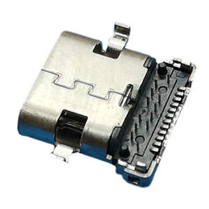 Type C Connector, Mother-Plate DIP+SMT 24POS, L=8.65mm
