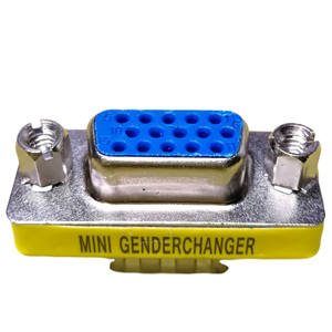 D-SUB Connector,15Pos,Mini genderchanger