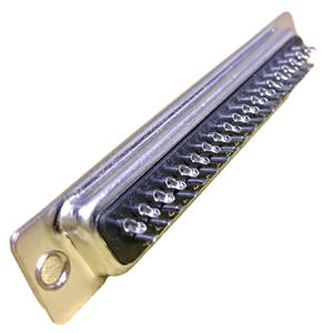 D-SUB Connector,37Pos,Female,gold flash,brass