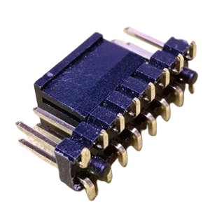 2.54 Pin Header connector, 2x8Pos, SMT with CAP