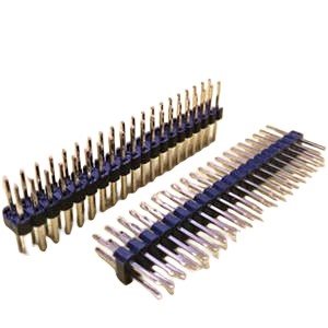 2.54 Pin Header Connector,2x20Pos, 180 L=14