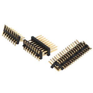 JVT 2.54mm Pin Header Connectors, Made of Copper Alloy an...