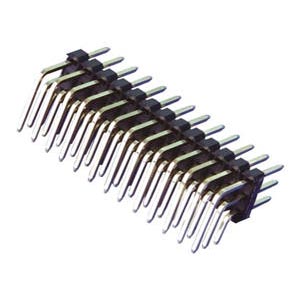 Pin Header Connectors, Available in Various Types, RoHS D...