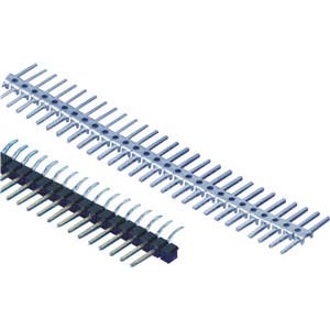 2.0mm pitch 3 rows right angle male header connector