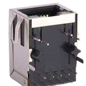 RJ45 10P8C Sinking Plate SMT Without Shielding Case