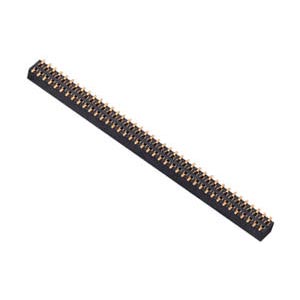 1.27x2.54mm Female Header H=4.5mm DIP Straight Type