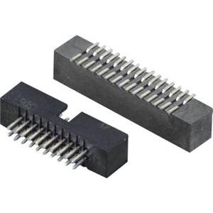 1.27mm 2.0mm 2.54mm Pitch SMT Male box header connector 6 8 10 12 14 16 18 20 22 24