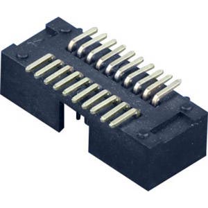 Professional Manufacturer of 1.27mm Dual Row Box Header Vertical SMT Connector