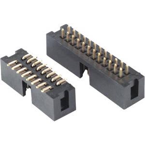 1.27mm 0.05'' Pitch Box Header, Stackable type,Wire to Board Connectors