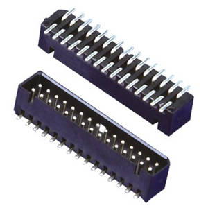 Pitch 1.27 mm box header pcb board connector straight type