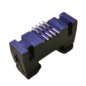 1.27mm Connector, Ejector Header 10POS, SMT Black