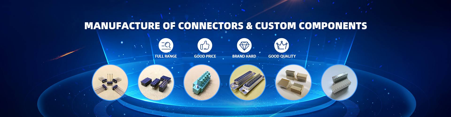 Manufacturer of Connectors and Custom Components