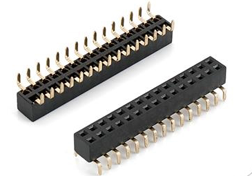 2.54mm(0.1inch) Female Header Dual Row Bootom Entry 
