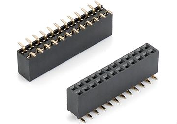 2.54*2.54mm(0.1inch*0.1inch) Female Header Dual Row S.M.T Type 