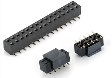 2.54*2.54mm(0.1inch*0.1inch) Female Header Dual Row S.M.T Type 