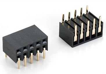 2.54mm(0.1inch) Female Header Right Angle Dip Type 