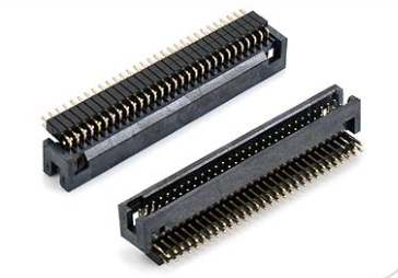 1.27*1.27mm(0.05inch*0.05inch) Box Header Right Angle Dip Type 