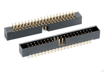 1.27*1.27mm(0.05inch*0.05inch) Box Header Straight Dip Type 