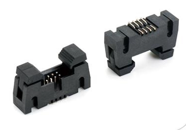 1.27*1.27mm(0.05inch*0.05inch) Ejector Header With Latches S.M.T Type 