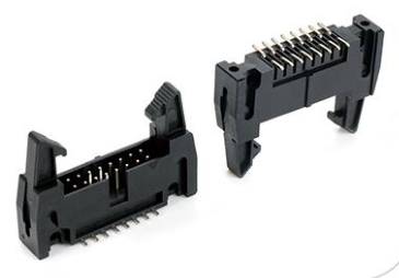 2.54*2.54mm(0.12inch*0.12inch) Ejector Header With Latches S.M.T Type