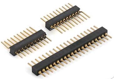 Single row/Solder tail/Surface moun 