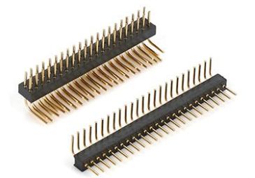 PIN CONNECTORS1.27mm Single row/Double row/Triple row Solder tai, right angle