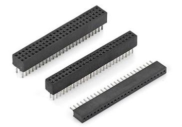 Socket Connectors 1.27mm Single row/Double row/Triple row Solder tail 