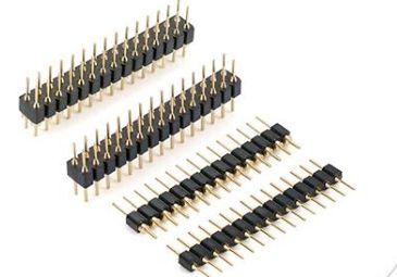 Pin connectors 254mm Connecting Pin  Ø 0.60mm/ Ø 0.64mm Single row/double row Sokder tail 