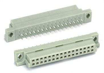 DIN 41612 Female Straight 32 Positions,Connector – Type B,2.54mm