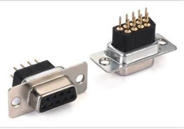 DPF211-09P (Machined Contact Clear Mounting Hole High Profile )