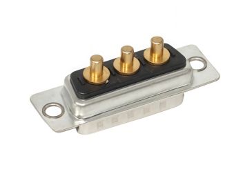 D-SUB 3W3 Through Hole Connector