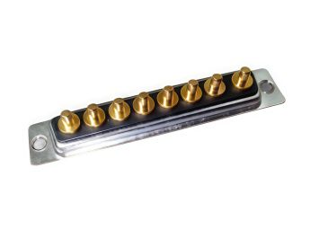 D-SUB 8W8 Through Hole Connector