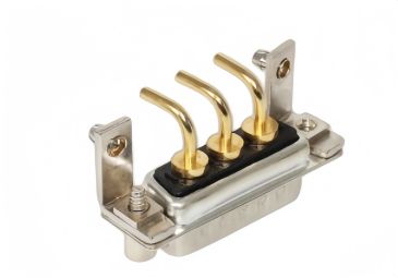 D-SUB 3W3 R/A Through Hole Connector