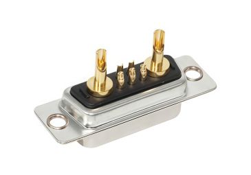 D-SUB 7W2 Mixed Layout Solder-to-Wire