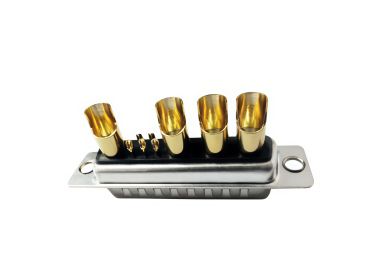 D-SUB 9W4 Mixed Layout Solder-to-Wire