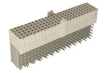 2mm 125Pin Type AB Female Backplane Connector, without Shielding Cage, Without Posts