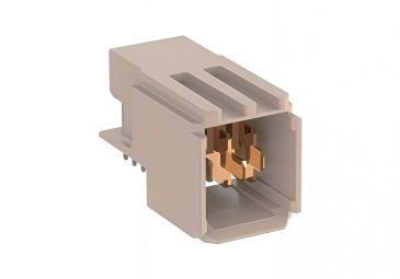 2mm male backplane power module, 3-pin terminal, MLM