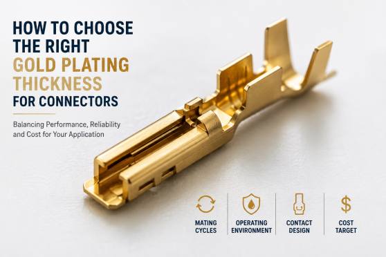 How to Choose the Right Gold Plating Thickness for Connectors